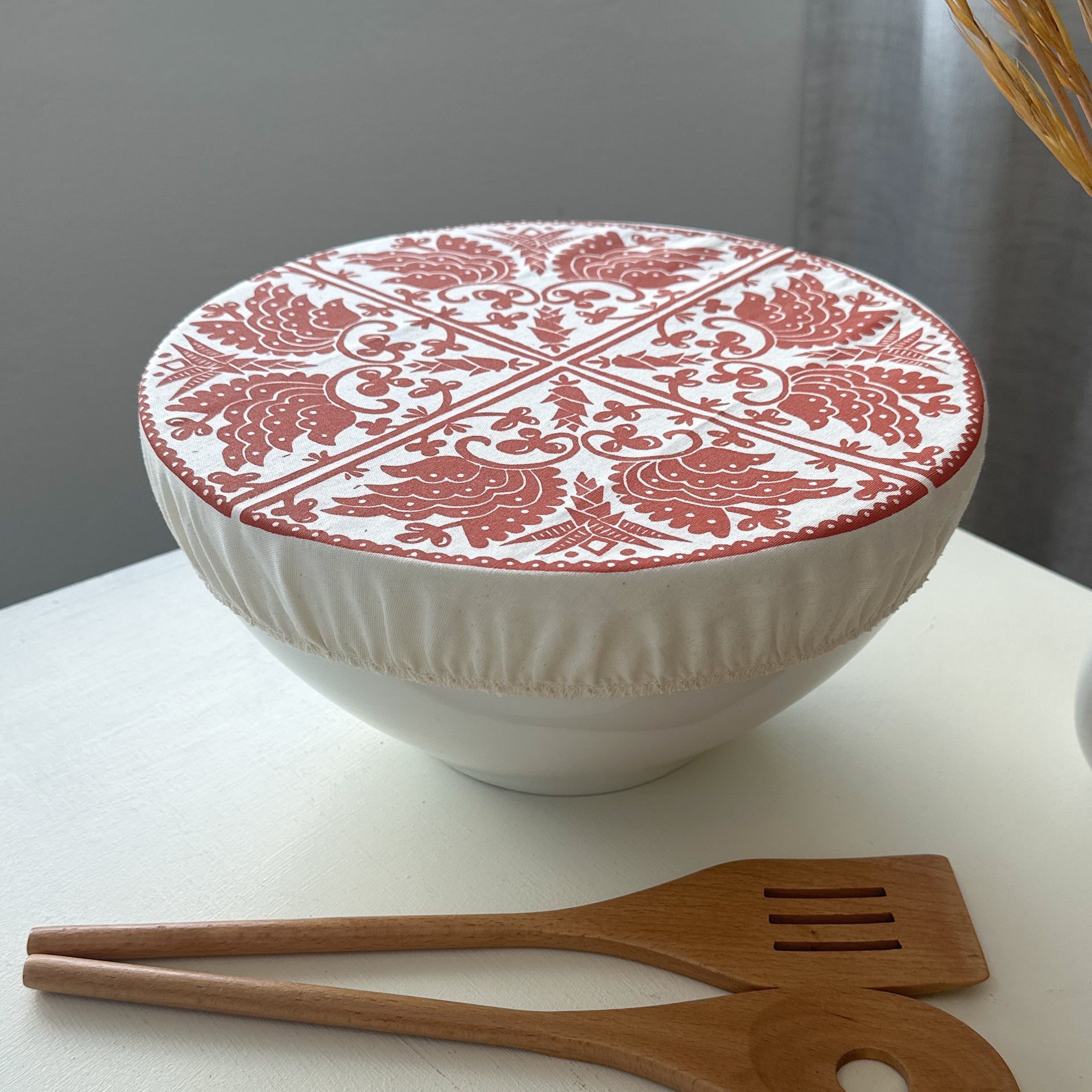 Dish and Bowl Cover Large | Madiba Print