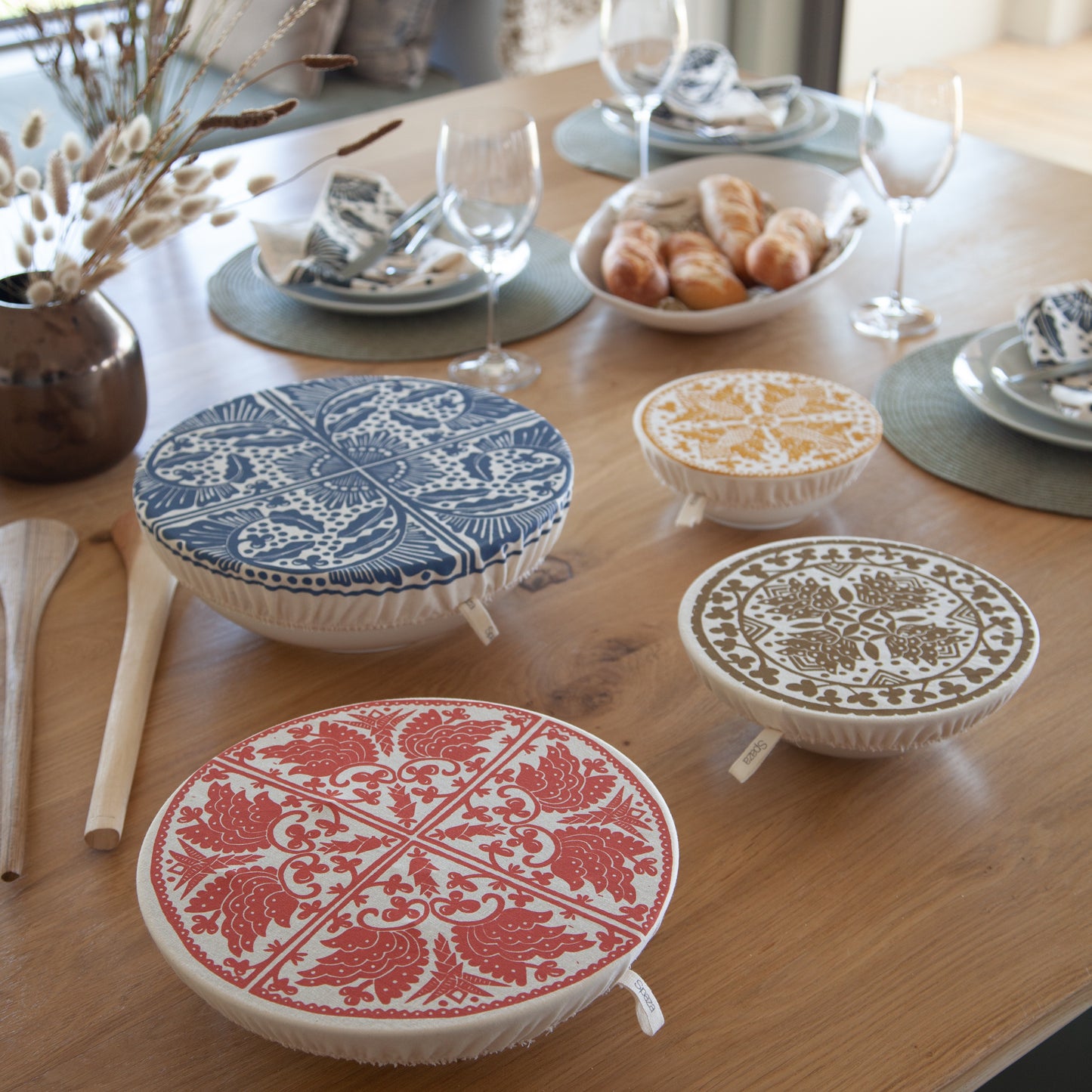 Dish and Bowl Cover Extra Large | Madiba Print