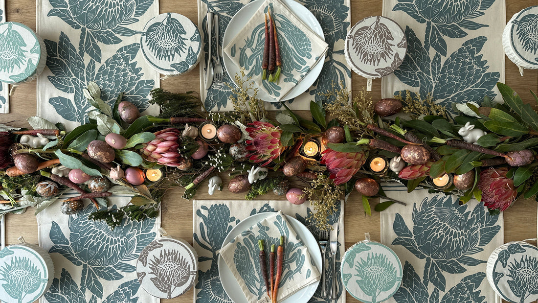 A Foraged Easter Table