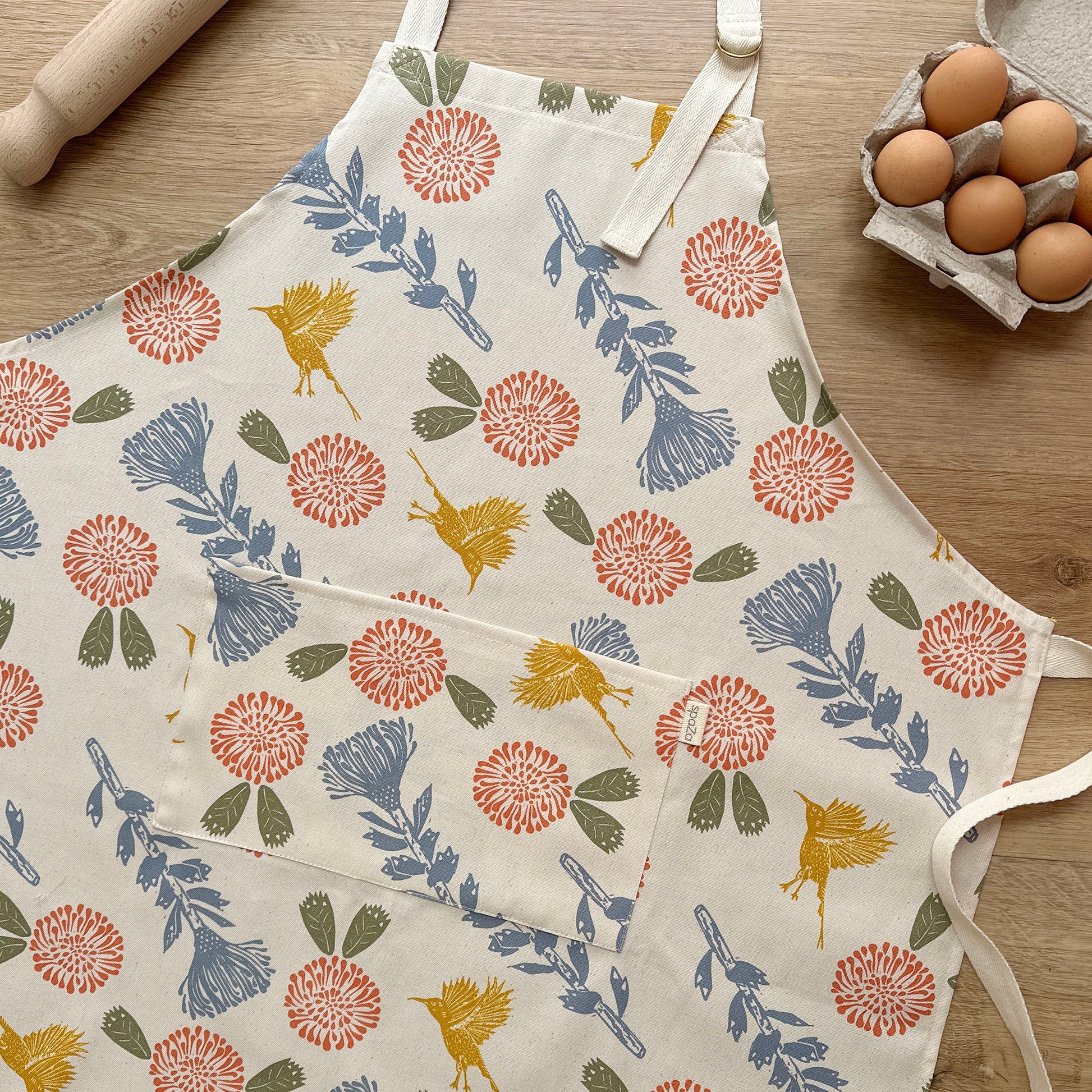 Apron Sunbird Print