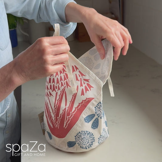 Produce Bag Tie Top | Sunbird Print