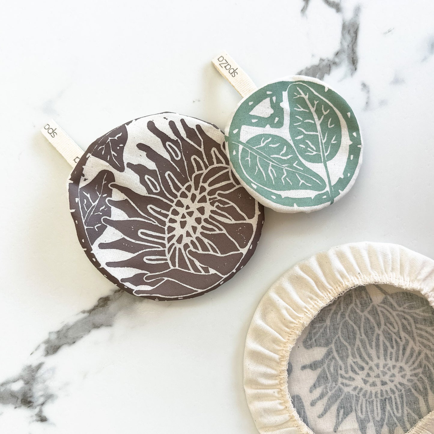 Bowl Cover Set of 3 Minis | Protea Print