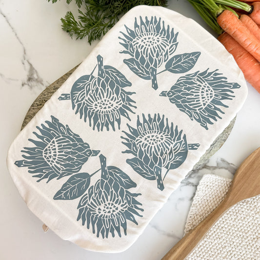 Dish Cover Rectangle 9 x 13 in | Protea Print