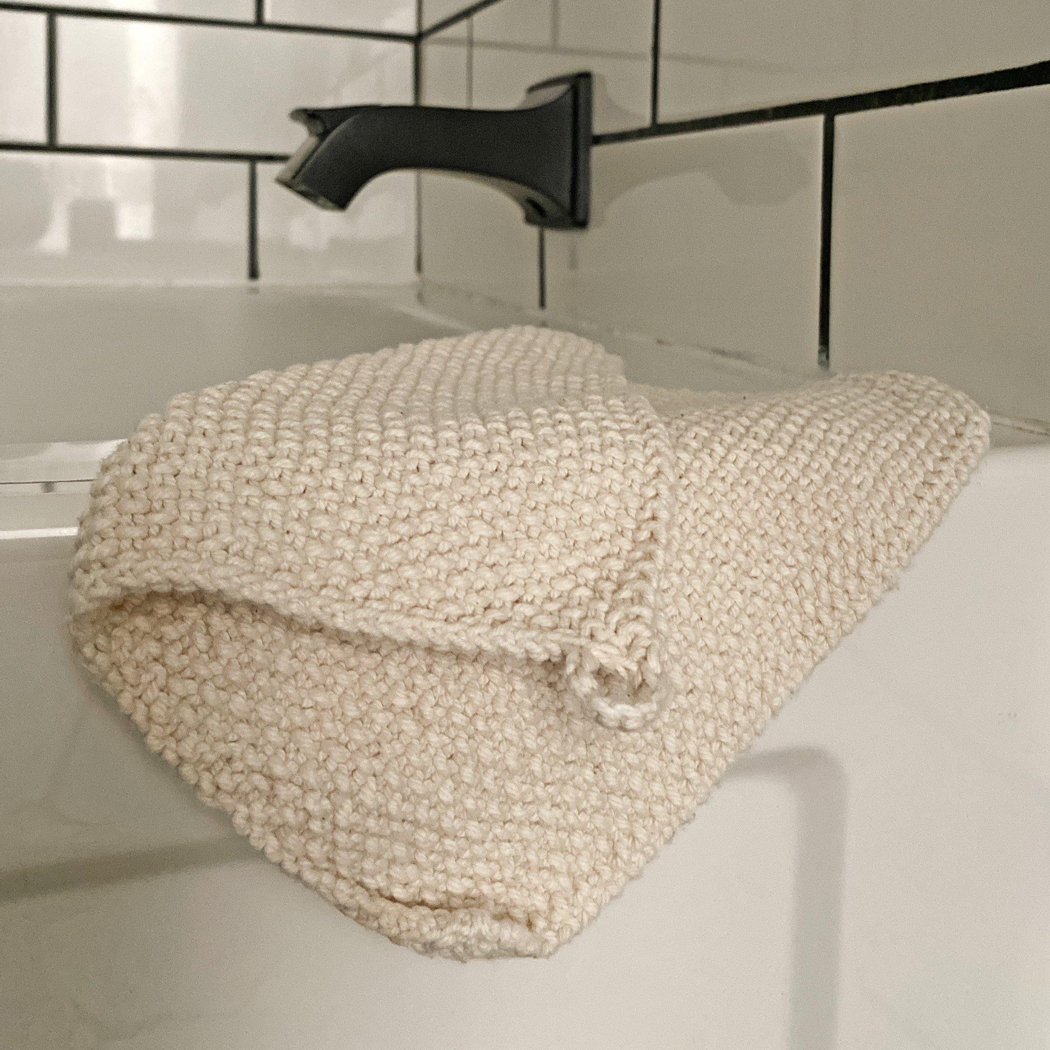 Hand-Knit Cotton Cloth