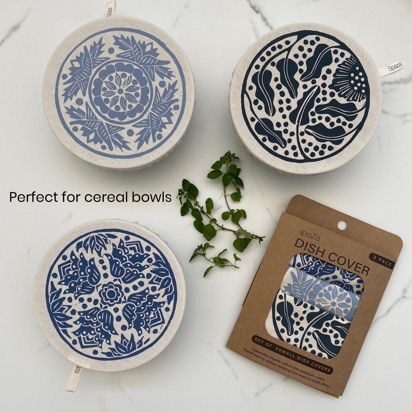 Bowl Covers Set of 3 Extra Small | Madiba Print