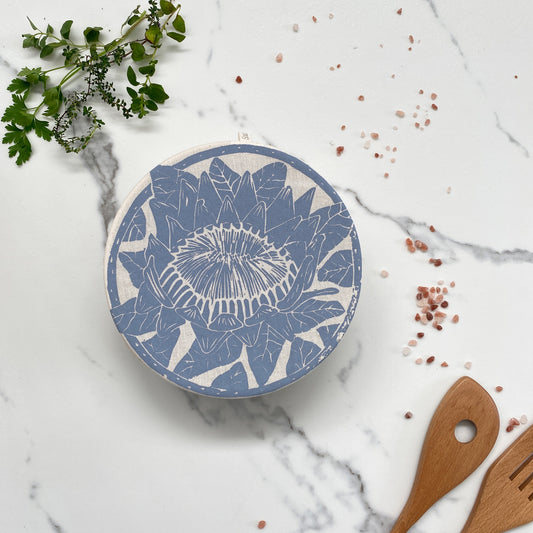 Dish and Bowl Cover Small | Protea Flower